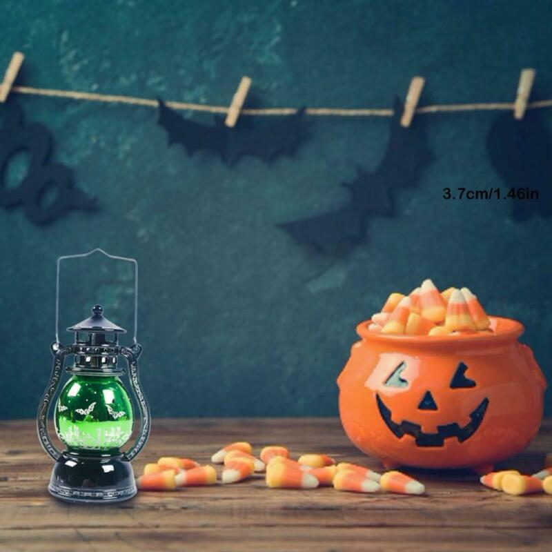Halloween Hängen Party Licht Dekoration Laterne LED Lampe Schläger Skelette Hexe