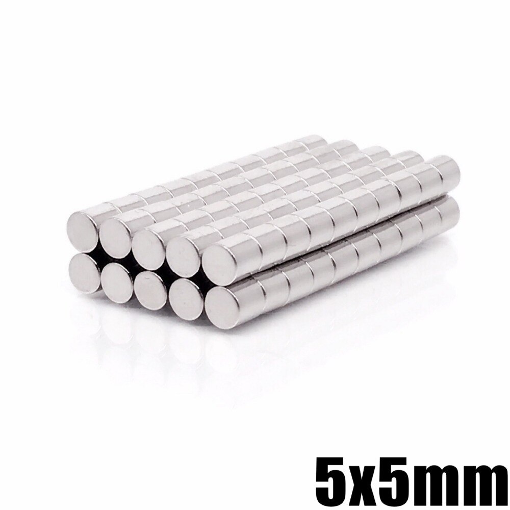 20/50/100/200/500 stücke 5x5mm neodym Magnet 5mm * 5mm starke Selten Erde neodym NdFeB dauerhaft magneten 5x5mm magnetische 5mm * 5mm