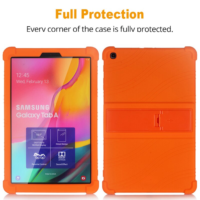 Case for Samsung Galaxy Tab A 10.1 SM-T510 SM-T515 Tablet Case Stand Cover for Samsung Galaxy Tab A 10.1 Funda Capa Case