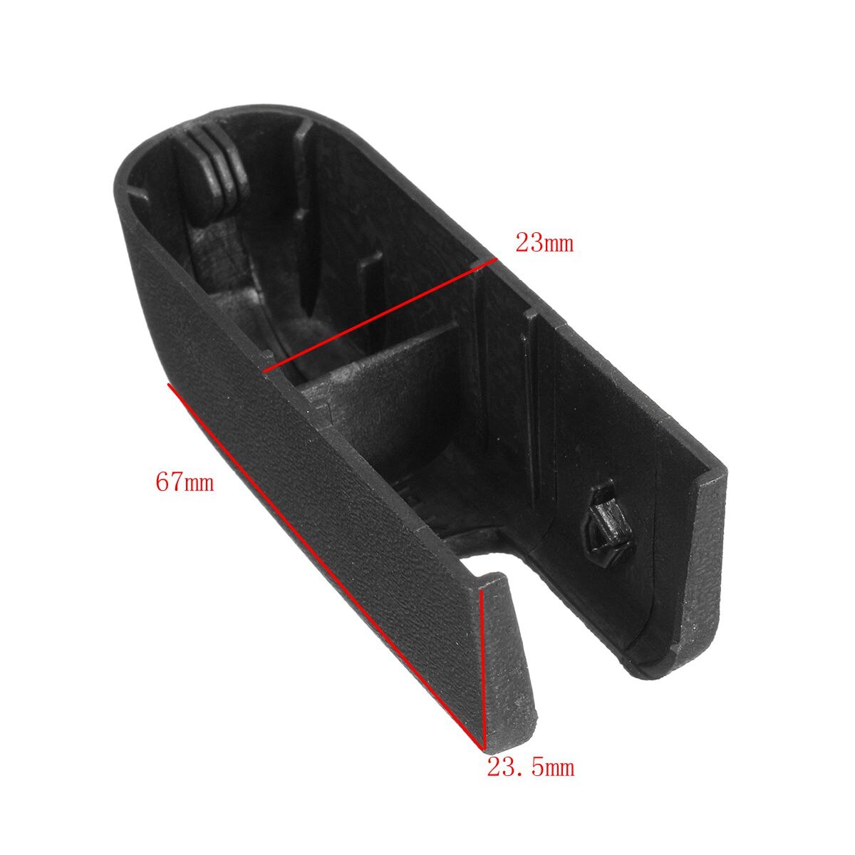 Auto Heckscheibe Wischer Arm Abdeckung Kappe murmeln 61623427800 Für BMW X3 E83 2003