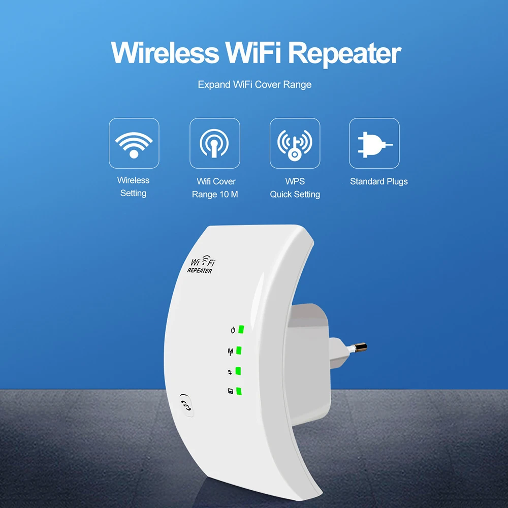 Bezprzewodowy wzmacniacz sygnału Wifi Extender Mały wzmacniacz sieciowy Ap Szerokopasmowy router domowy Rozszerzenie wzmocnienia sygnału
