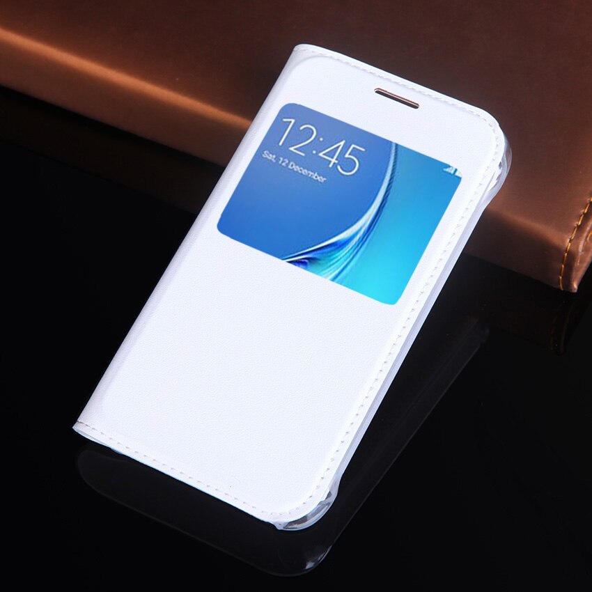Flip Cover Leather Phone Case For Samsung Galaxy J1 mini J1mini Nxt Duos GalaxyJ1 SM J105 J 1 J100H J100F SM-J105H SM-J105F: For Galaxy J1 mini / White