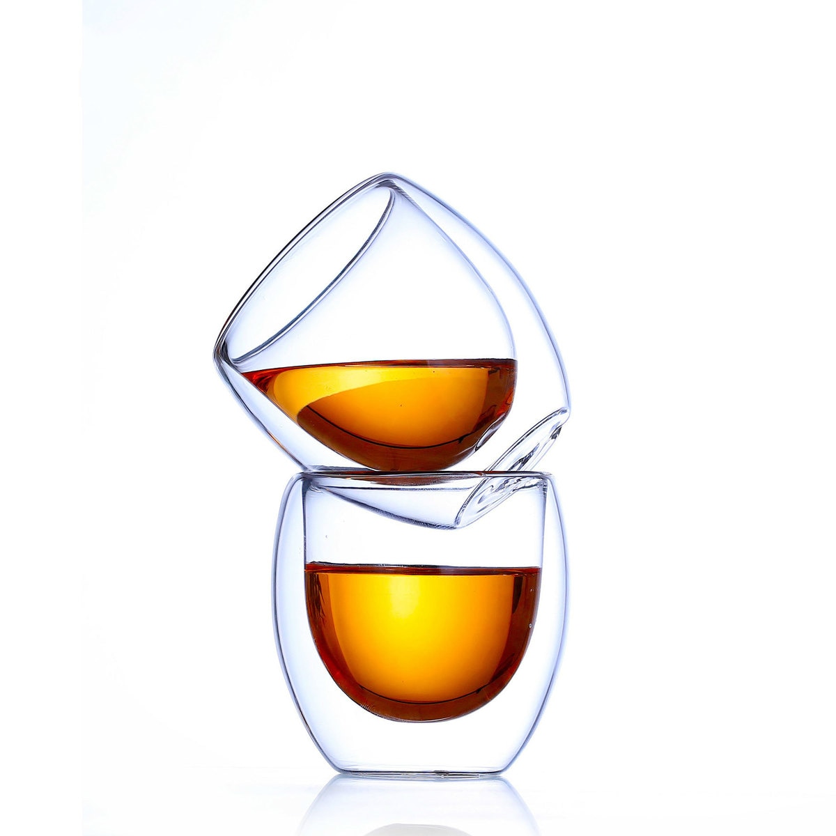 6 Stuks Bodum Pavina Eivorm Double Wall Anti Verbranden Mini Thee Beker Shot Glas Huishouden Theekopje Nespresso Tumbler bicchiere
