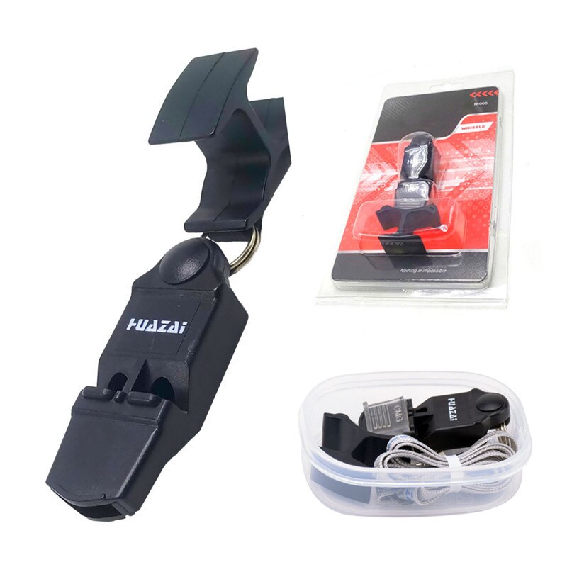 Professionelle FußBall Schiedsrichter Pfeifen Basketball Volleyball Pfeife Sport Lehrer Post Sport Souvenirs Pfeifen schwarz Neu1