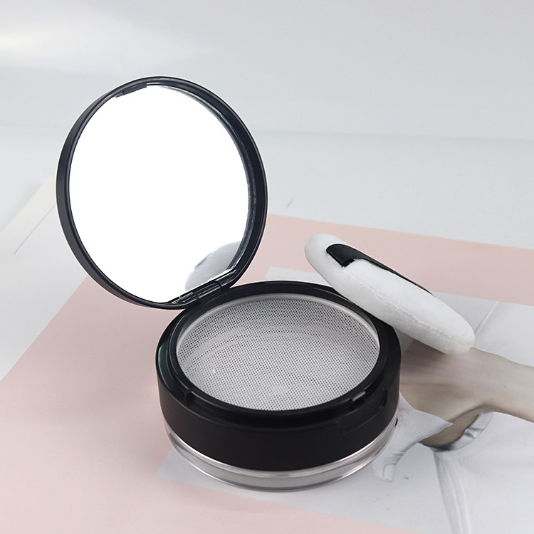 Empty Air Cushion Puff Box 1Pc Makeup Case Container with Powder Sponge Mirror for BB Cream Foundation DIY Box Portable Cosmetic: Clear