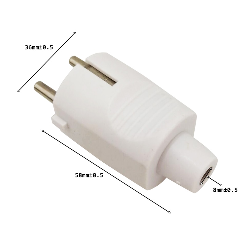 16A 250V ue allemagne prise universelle adaptateur secteur prise mâle femelle prise électrique voyage maison amovible prise d'alimentation