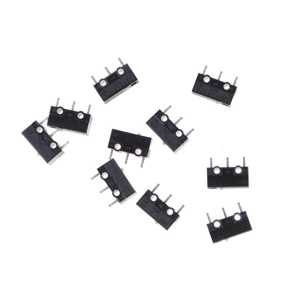 10pcs Authentic OMRON Mouse Micro Switch D2FC-F-7N Mouse Button Fretting D2FC-E-7N D2FC