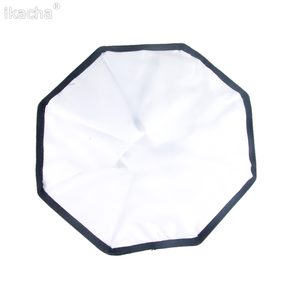 20 cm Universal Opvouwbaar Flash Light Diffuser Octagon Speedlight Diffuser Softbox Softbox voor Canon Nikon Sony Olympus Camera