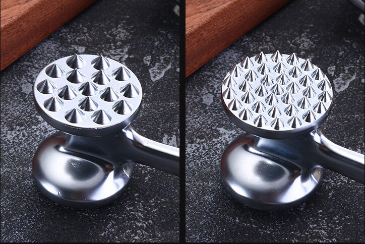 Zinc Alloy Meat Hammer Loose Meat Hammer Pork Chop Steak Hammer Pork Floss Tender Meat Hammer Kitchen Tools