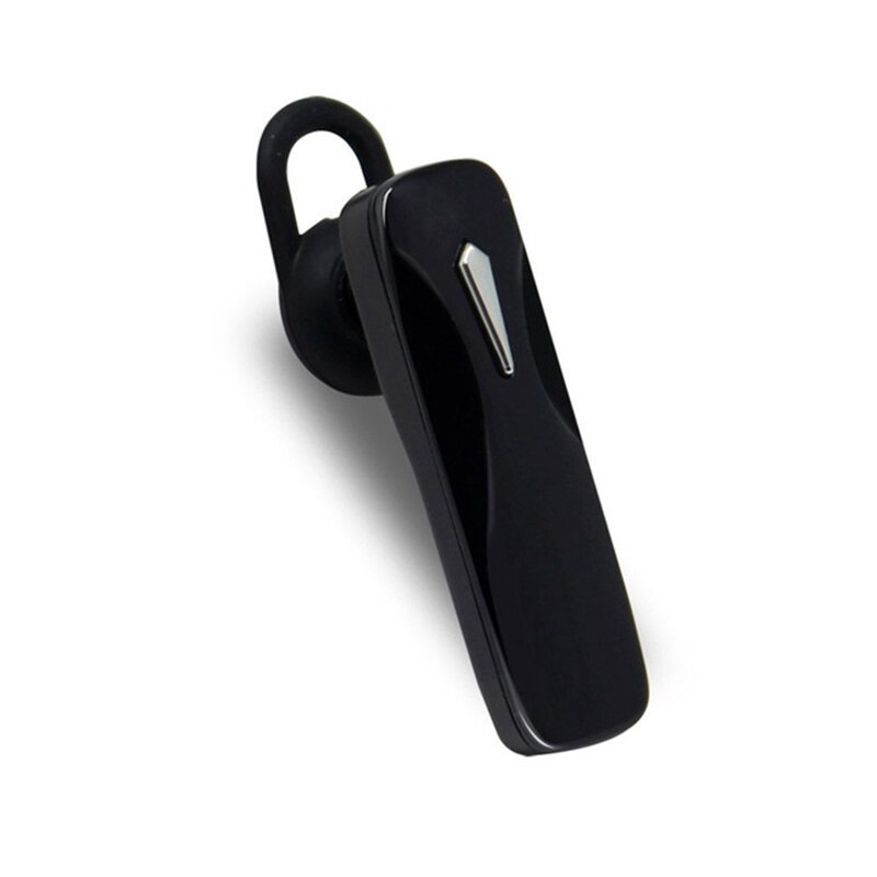Universale Senza Fili di Bluetooth Mani Libere con microfono Auricolare In Trasduttore Auricolare Dell'orecchio Sport auricolare Stereo Bluetooth auricolare per il iPhone xiaomi: Black