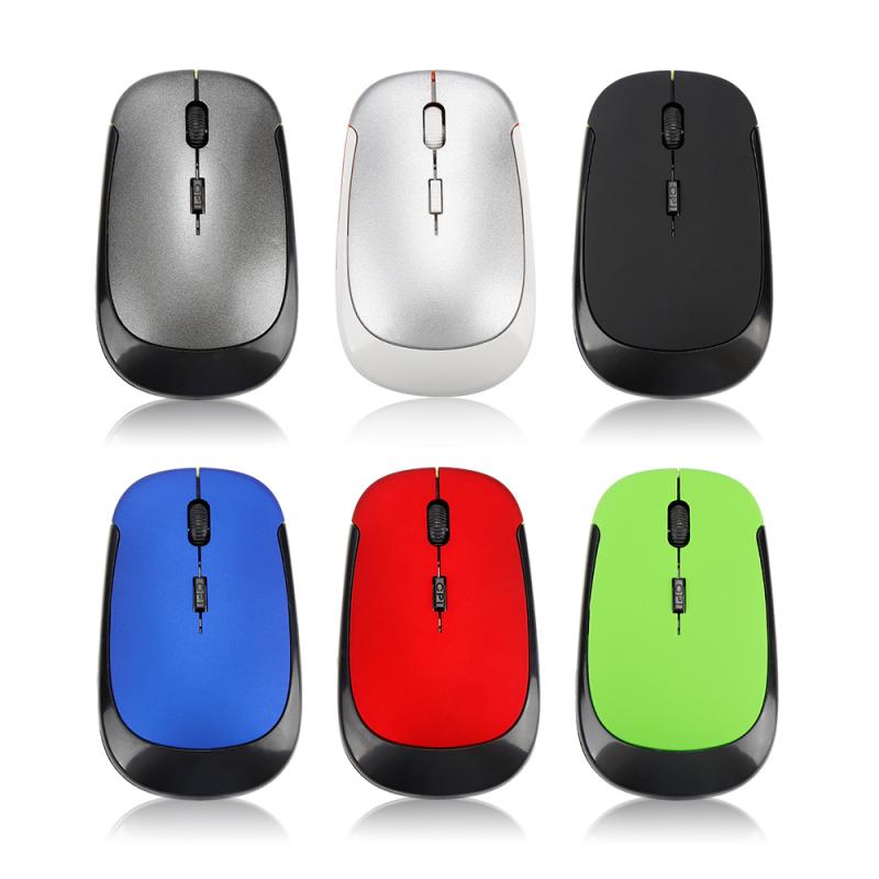 6 Colors Wireless Computer Mouse 1200 DPI USB Optical 2.4GHz USB Receiver Super Slim For PC Laptop Computer Peripherals