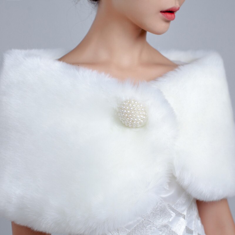 Naisten hääbolero-kääreet talvi turkishuivi morsiustakit asusteet