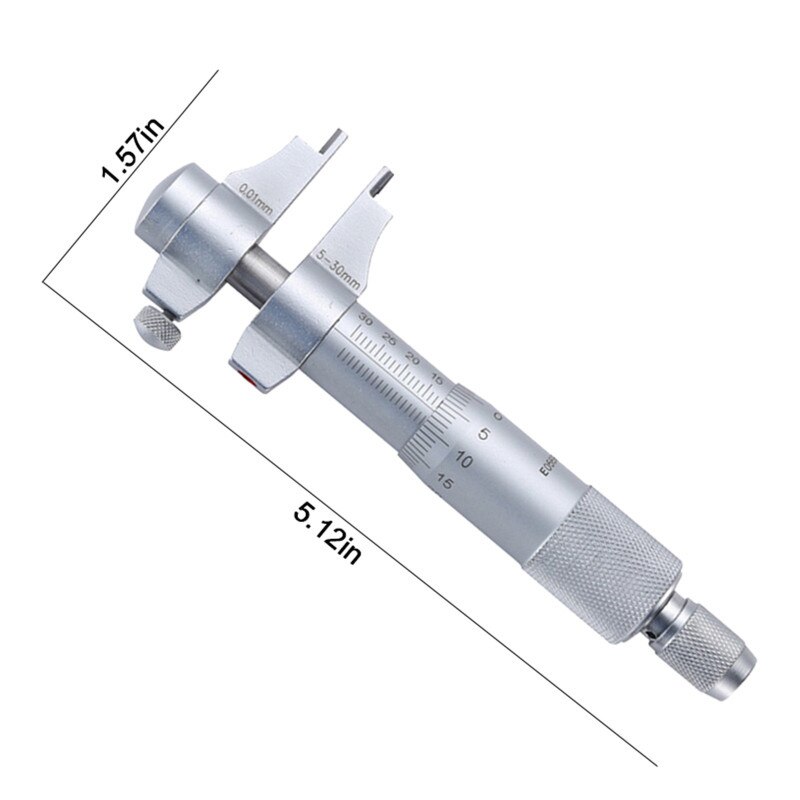 Binnen Micrometer Carbide Meten 5-30 Schroef Gauge Metrische Micrometers 0.001 Hoge Precisie Diameter Gage Gauge Gereedschap