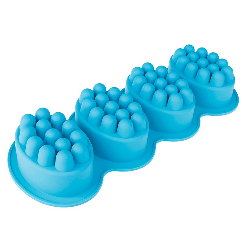 Silicone Soap Mold 3D Massage Soap Making Tools DIY Handmade Oval Soap Moulds Form Suppliers: Green