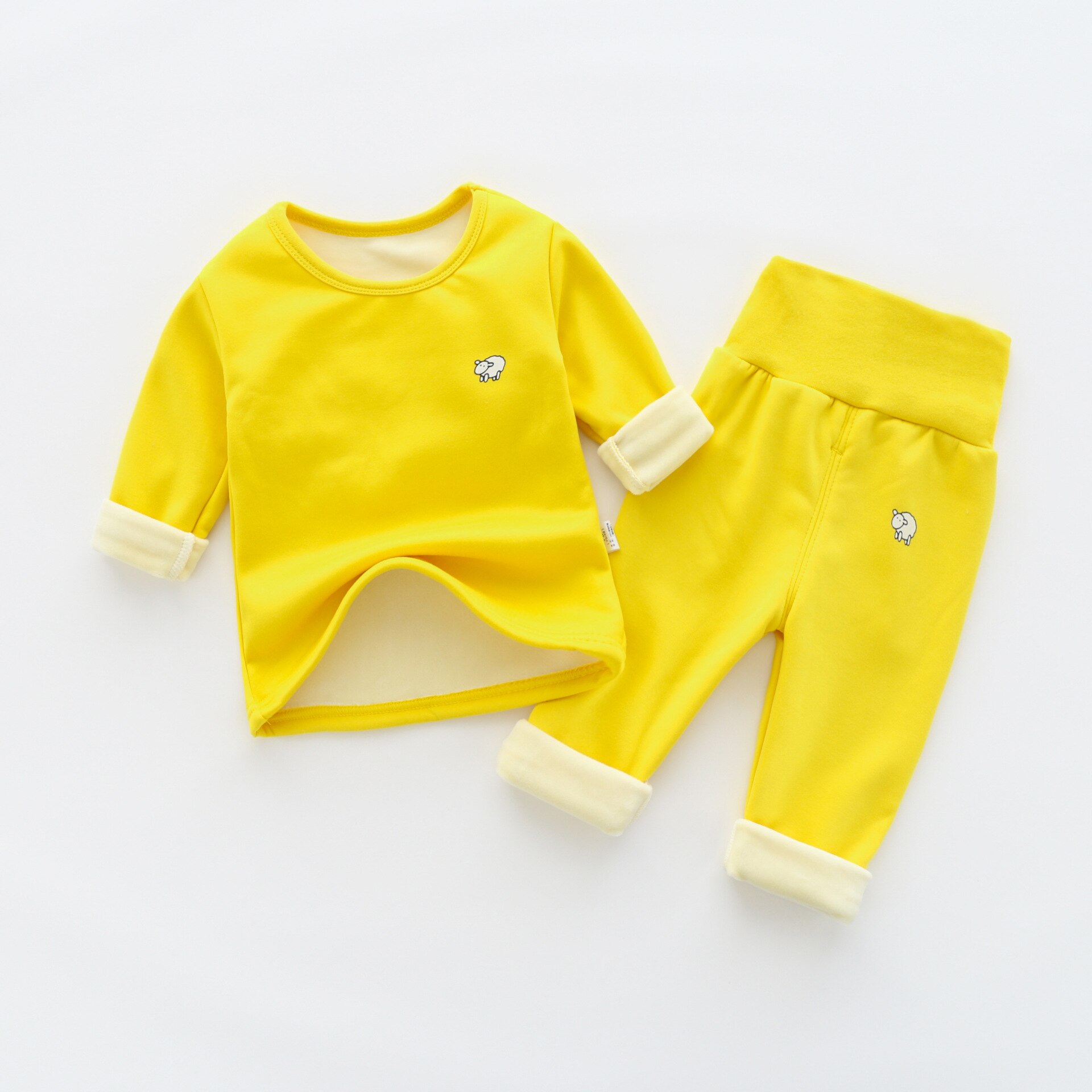 Herfst Baby Nachtkleding Kleding Voor Jongens Winter Baby Boy Kleding Sets 12-4y Warm Ondergoed Set 2Pcs Verdikte Pyjama Voor meisjes