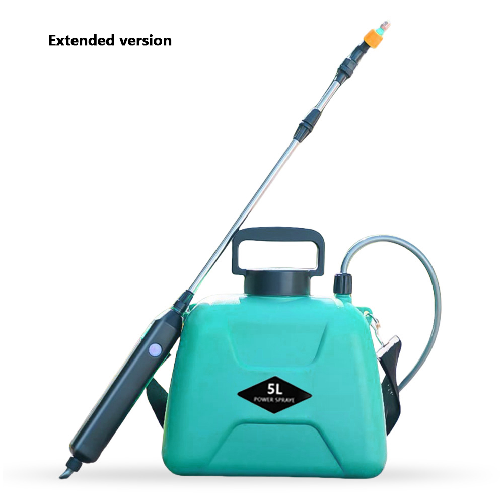 5/8L Gärten Elektrische Spritzgerät Garten Spritzgerät Schulter Automatische Garten Pflanze Spritzgerät Zerstäubung Bewässerung Blumen Bewässerung Zu: Blau