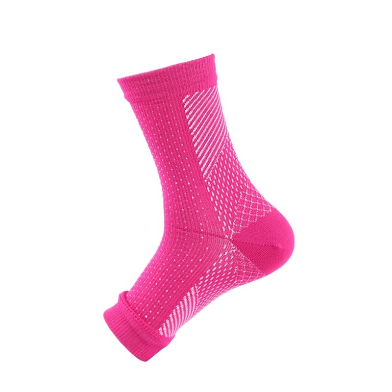 Voet Compressie Sok Anti Vermoeidheid Voet Mouw Enkel Ondersteuning Outdoor Sport Running Fietsen Basketbal Sokken Enkelbrace: MR / S/M