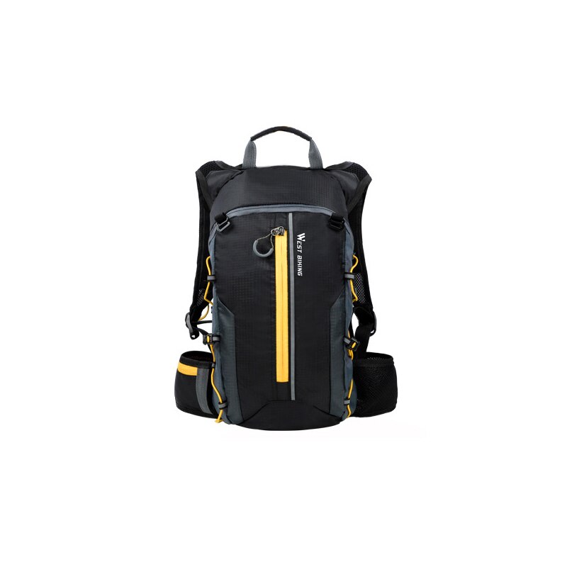 Waterproof Cycling Bags Nylon Motorcycle Backpack Reflective Helmet Shoulder Bag Multi-function Outdoor Riding Equipment PJ239: yellow