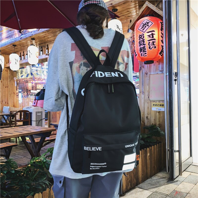 Heren rugzak schoolrugzak student schooltassen dames casual stijl tas grote capaciteit rugzakken schooltas rugzak heren