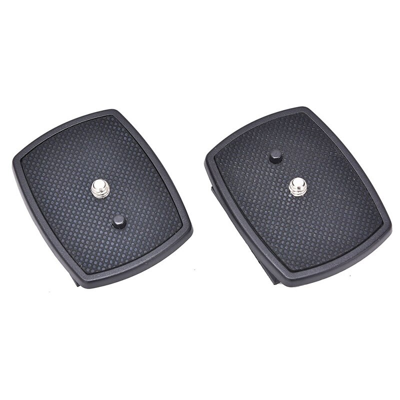 2pcs universal tripé placa de liberação rápida parafuso adaptador montagem cabeça dslr câmera