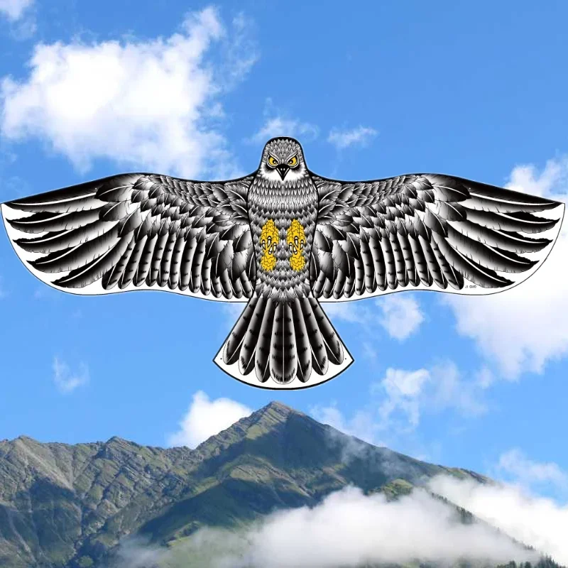 Emulatie Vliegende Havik Vlieger Vogel Scarer Rijden Vogel Vlieger Vogelvogel Afstotend Voor Tuin Vogelverschrikker Werf Vlieger Scaring Apparaat