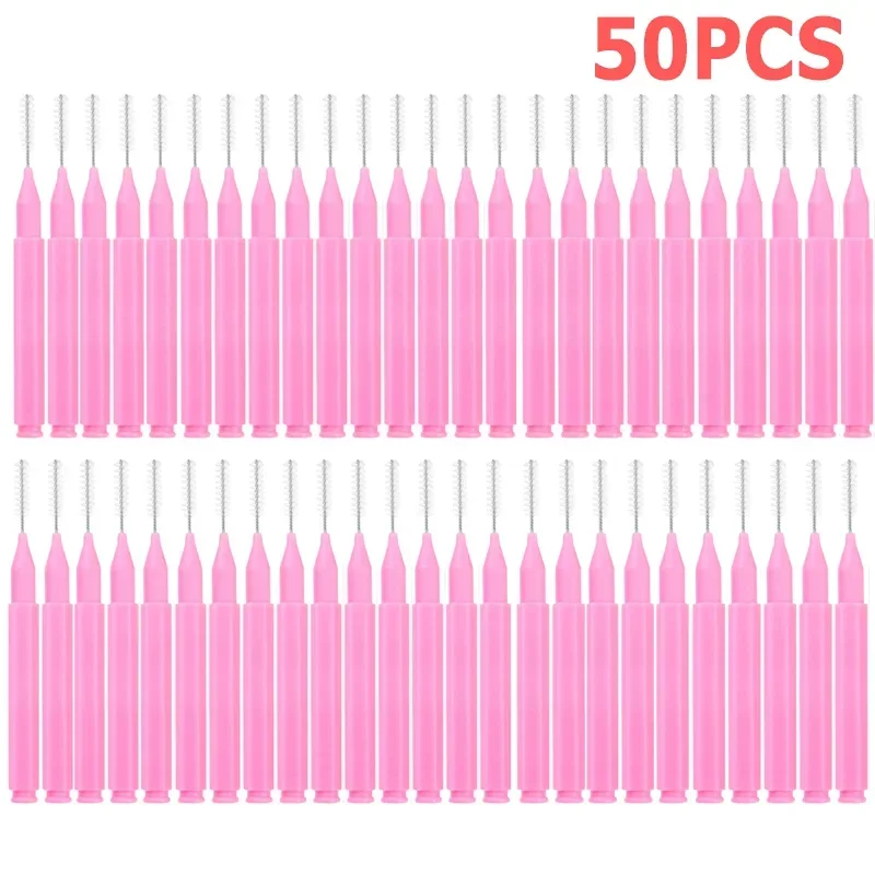 50PCS Mini Eyebrow Brush Portable Brow Perm Brushes Disposable Bendable Micro Eyelash Brow Lifting Brushes Applicators Tools: SKY BLUE