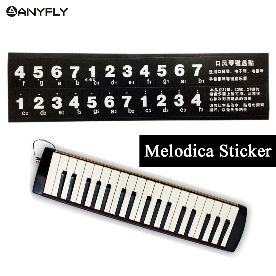 Melodica Learing Note Scale Tonic sol-fa syllables Label Sticker