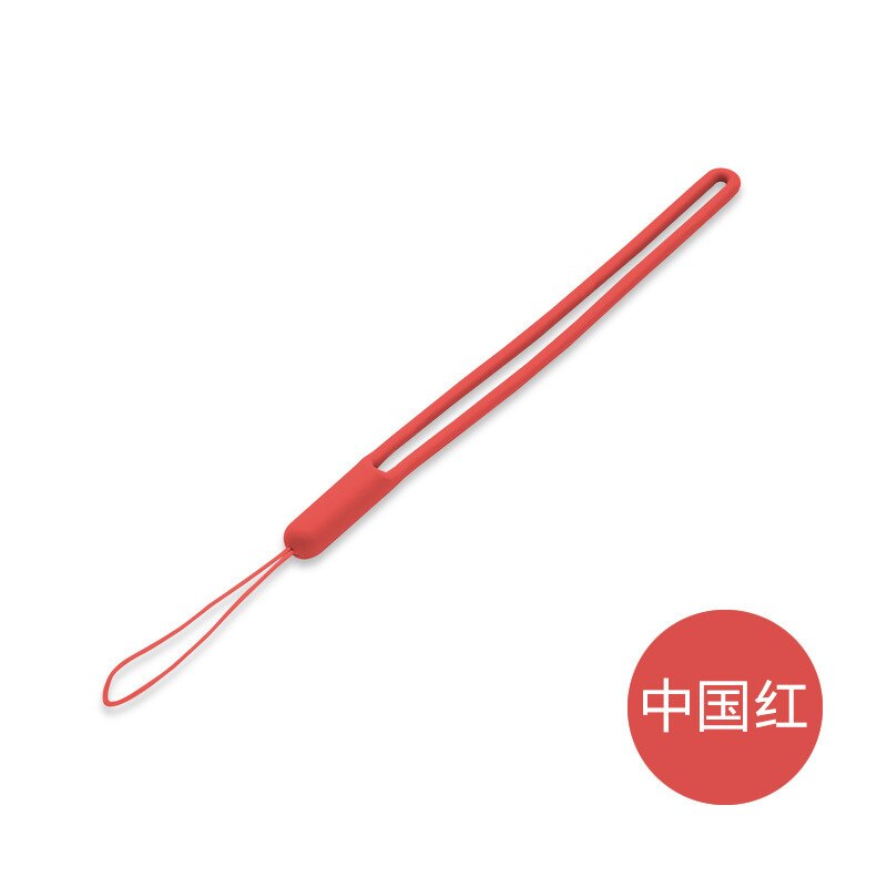 Silicone Cell Phone Lanyard for iPhone Xiaomi Phone Wrist Straps String Keychain Camera Strap ID Card Gym for USB Flash Drives: d