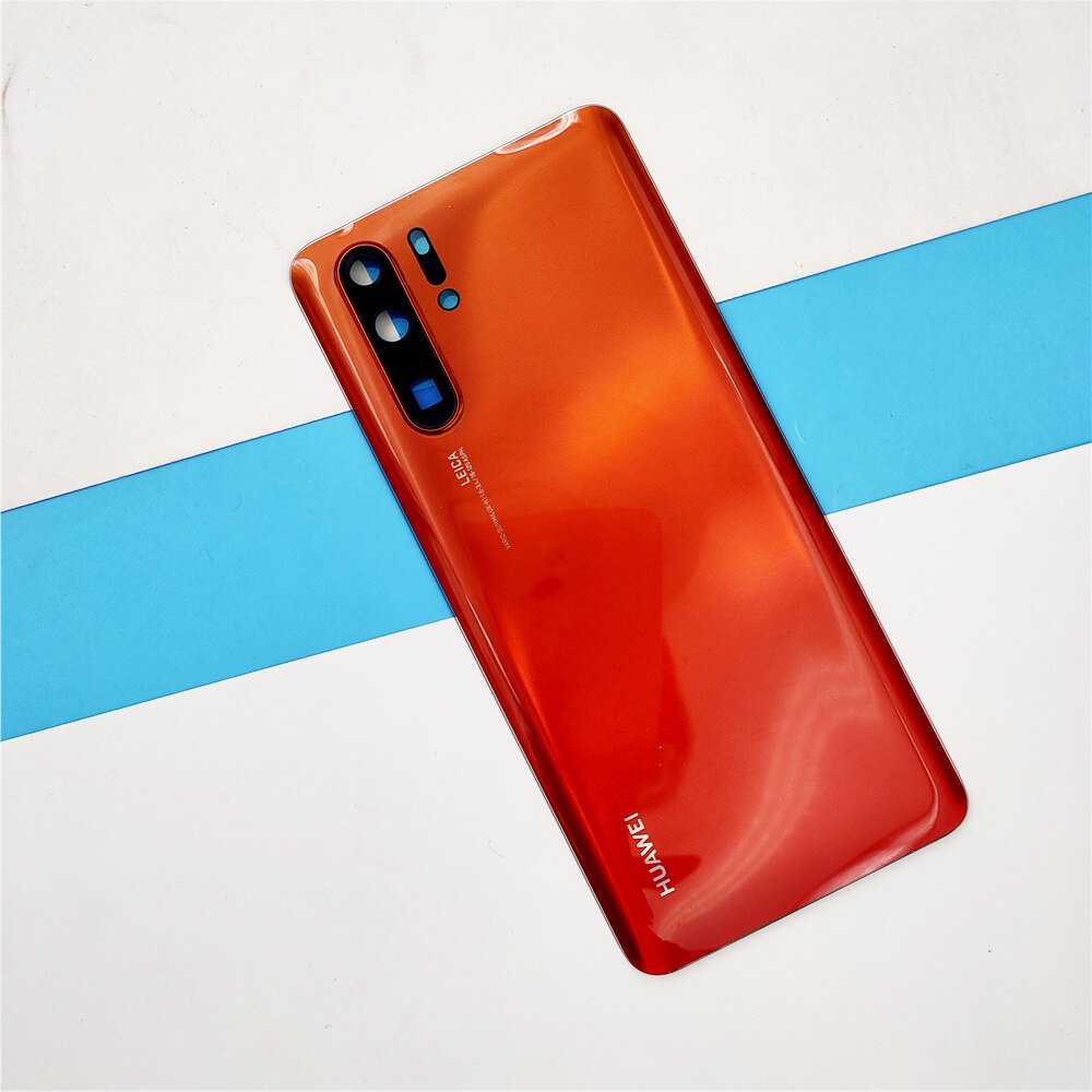 100% originale Huawei P30 Pro copribatteria pannello posteriore in vetro custodia di ricambio custodia reale per P 30 con protezione dell&#39;obiettivo della fotocamera