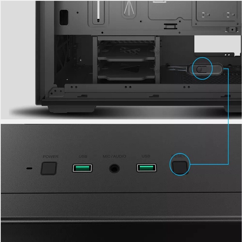 Deepcool CPU fan remote control ARGB remote control wireless lighting controller suitable for RGB lighting automatic adjustment