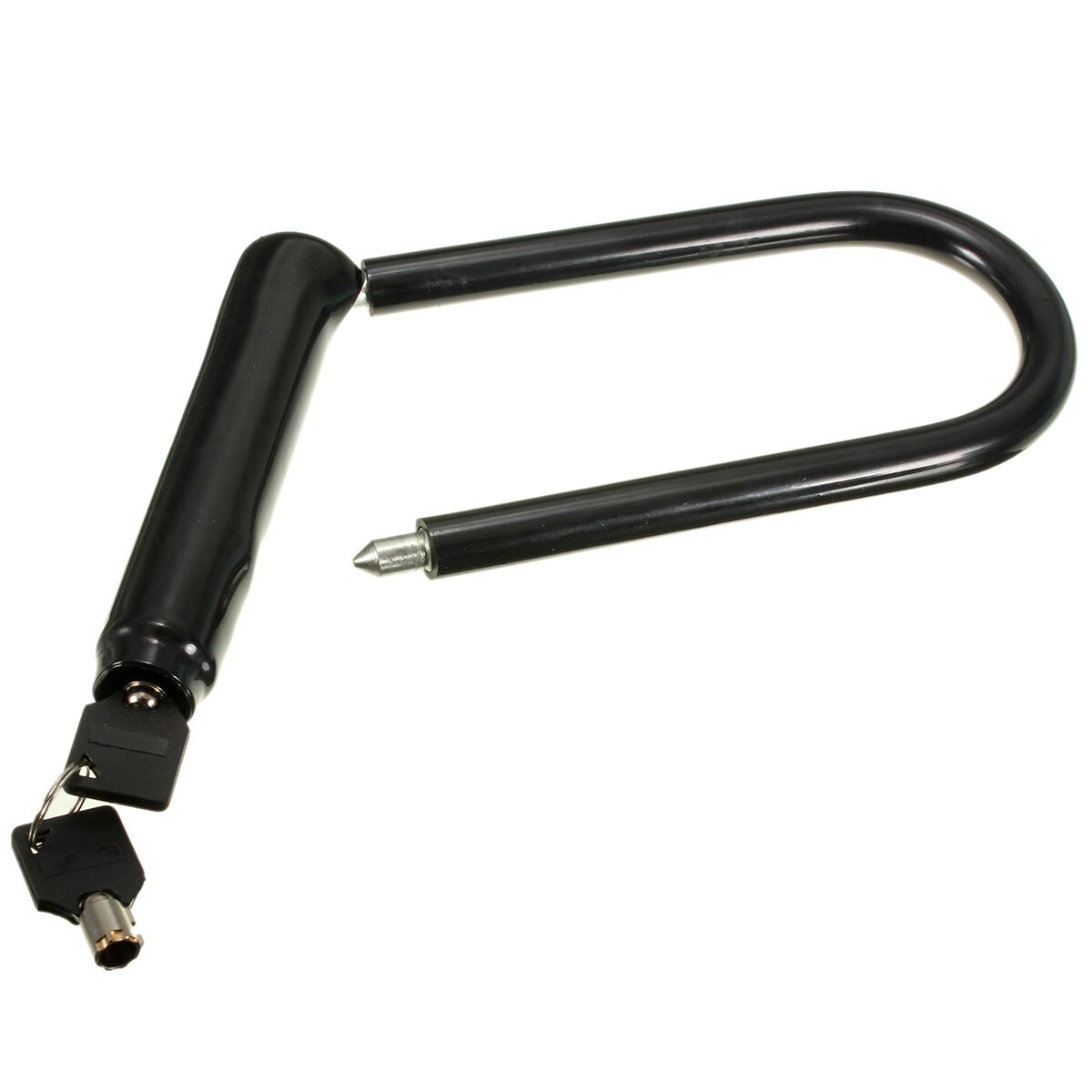 Universal Motorcycle Mountain Bike Bicycle Safety U-Lock Security Anti-theft Lock Holder & Bracket 20cm