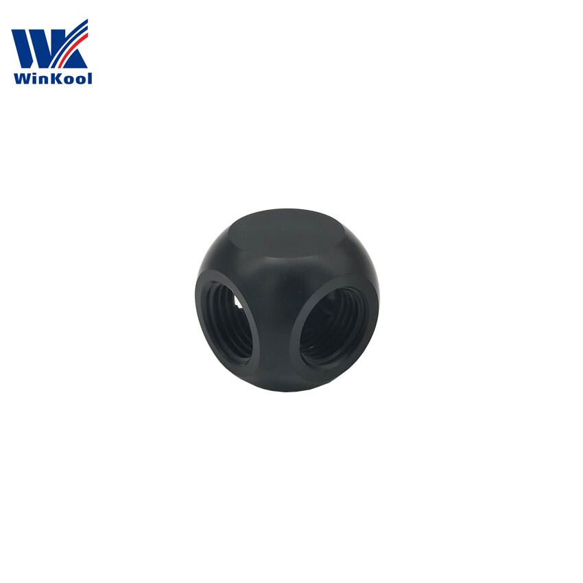 Winkool G1/4 "Threads 3-Weg 4-Weg Connector Tee Fittings Splitter Voor Waterkoeling