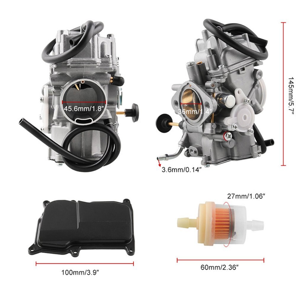 Carburetor For Big Bear 350 Yfm 350 2X4 4X4 Carb Atv 1987-1996 Yfm350 Universal Carburetor For Motorcycle
