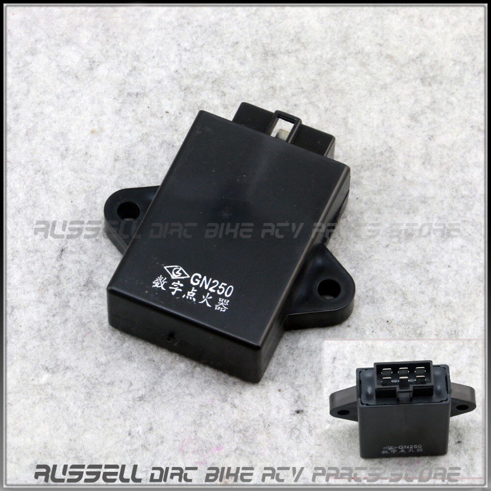 CDI de encendido Digital, módulo de encendido Digital de 6 pines, caja GN250 para SUZUKI GN250 GN 250, encendido Loncin 300 ATV-300