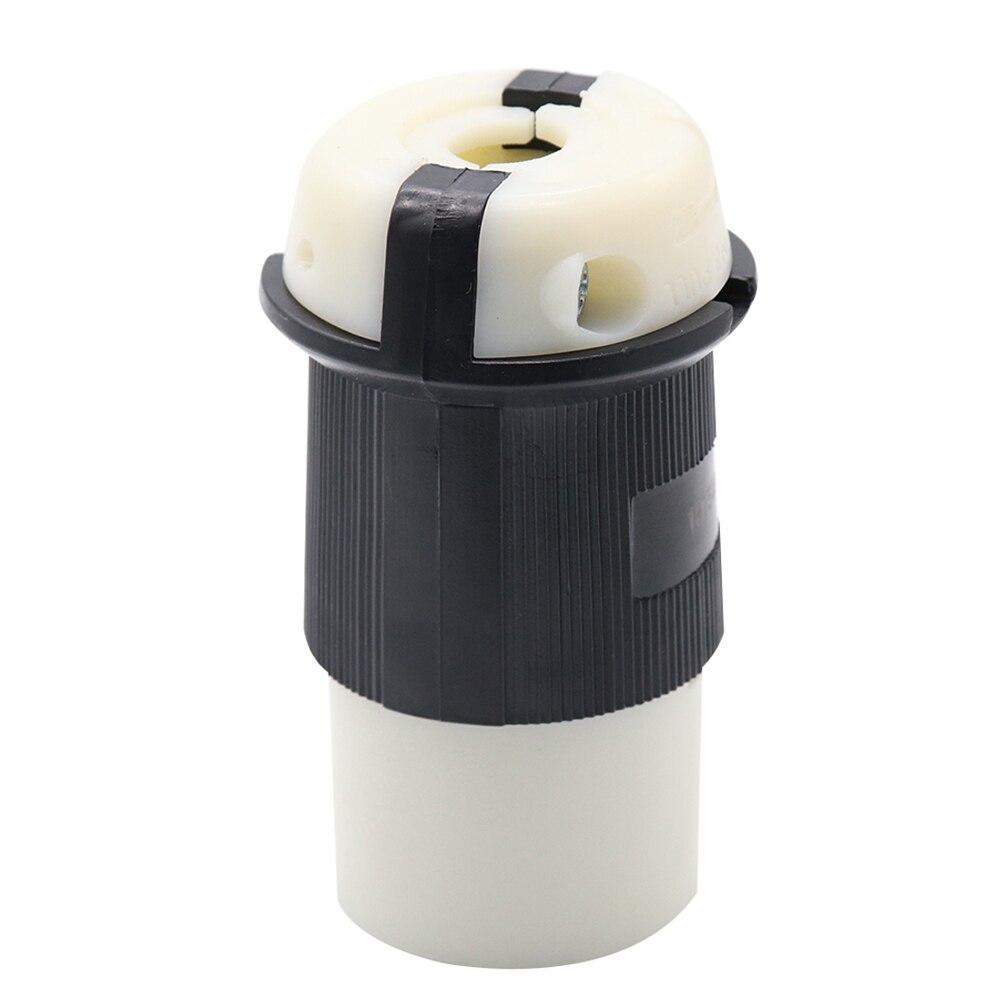 30 AMP RV Trailer Marine Power Cord Power Inlet Female Twist locking Connector Weatherproof Boot Kit M8617