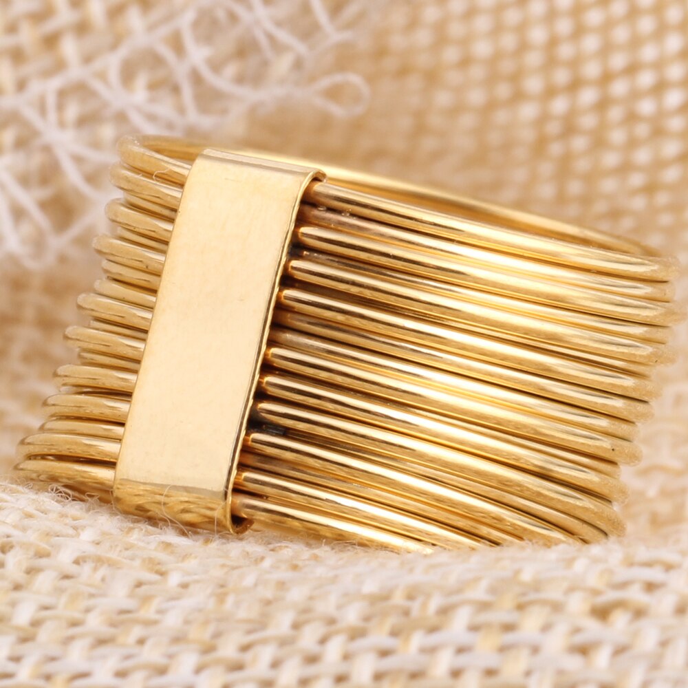 Gold Farbe Wolfram Ringe Für Männer Schmuck 316L Edelstahl Hochzeit Ring Für Frauen Schmuckstück Party Zubehör