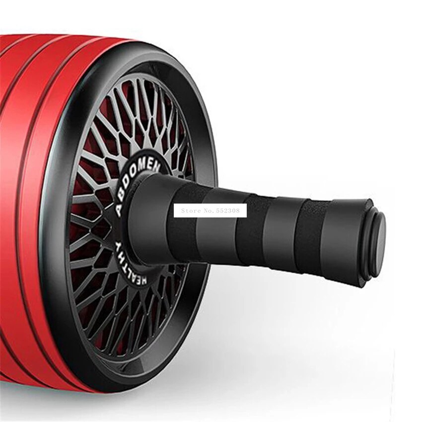 Single-Wheel Large Ab Roller Coaster Antiskid Ab Power Roller Multi Angle Exercise Abdominal Muscle Wheel Mute Abdomen Trainer
