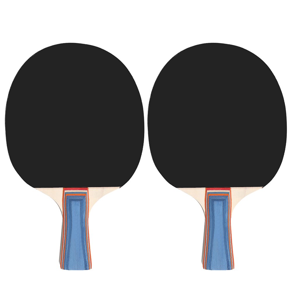 Table Tennis 2 Player Set 2 Table Tennis Bats Rackets with 4 Ping Pong Balls for School Home