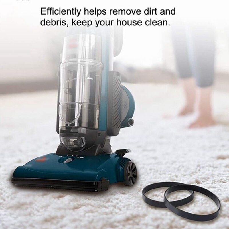 for Bissell PowerForce Compact Lightweight Upright Vacuum Style Belts,Replaces Vacuum Cleaner Belt 7 9 10 12 14, Black