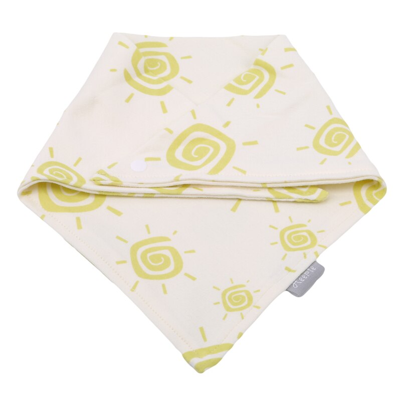 Venda quente confortável babadores de bebê bonito dos desenhos animados saliva toalha crianças alimentação botão duplo bib acessório macio meninos meninas cachecol