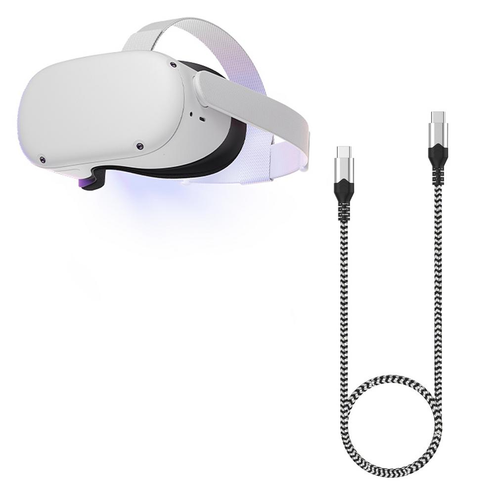 3m datakabel laddningskabel för oculus quest 2 vr headset usb 3.1 höghastighets typ c dataöverföring typ-c kabel vr tillbehör