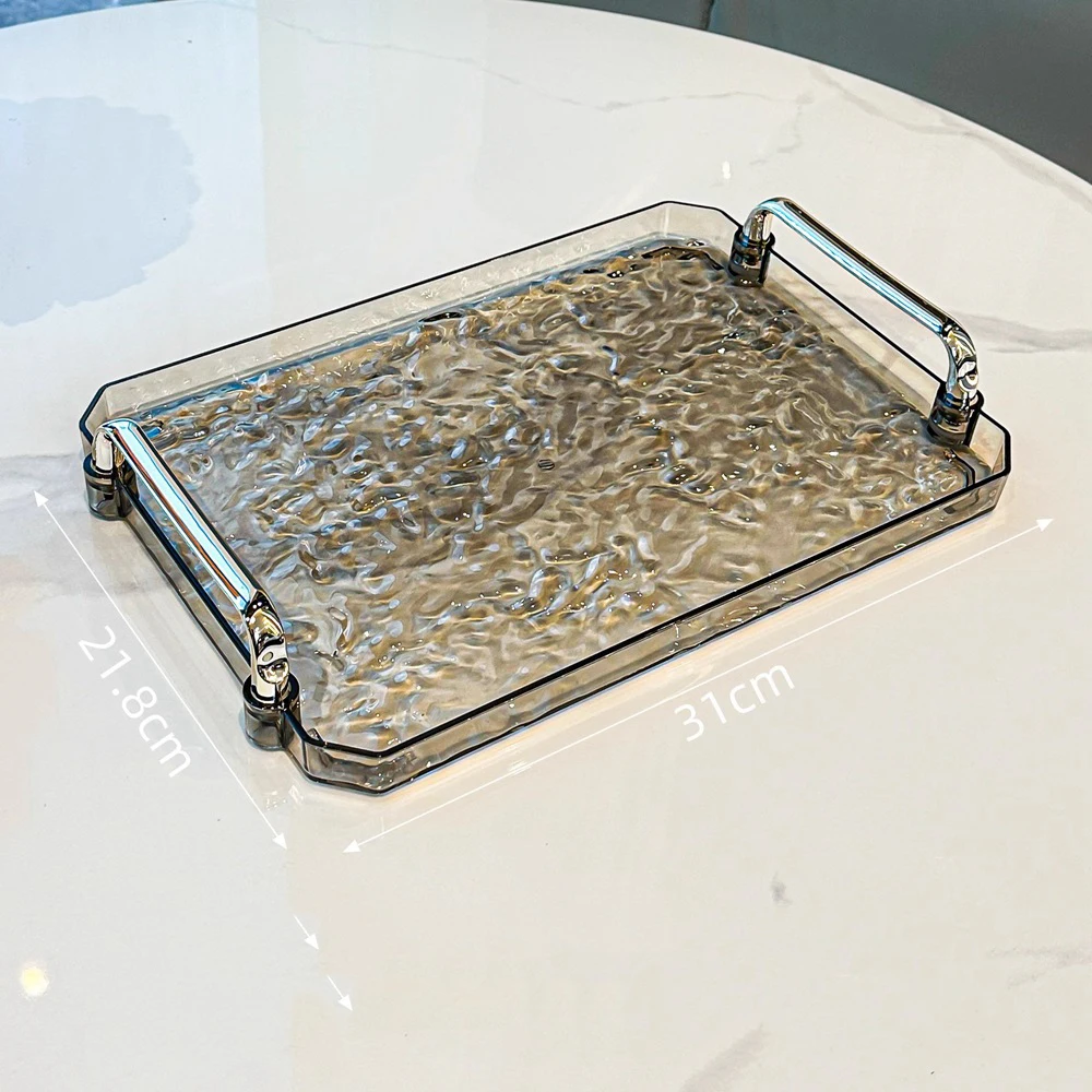 Nordic fraîchement escalHOCosmetics Storage, Light Jewelry Storage, Living Room Cup, Dessert Plate: vert clair