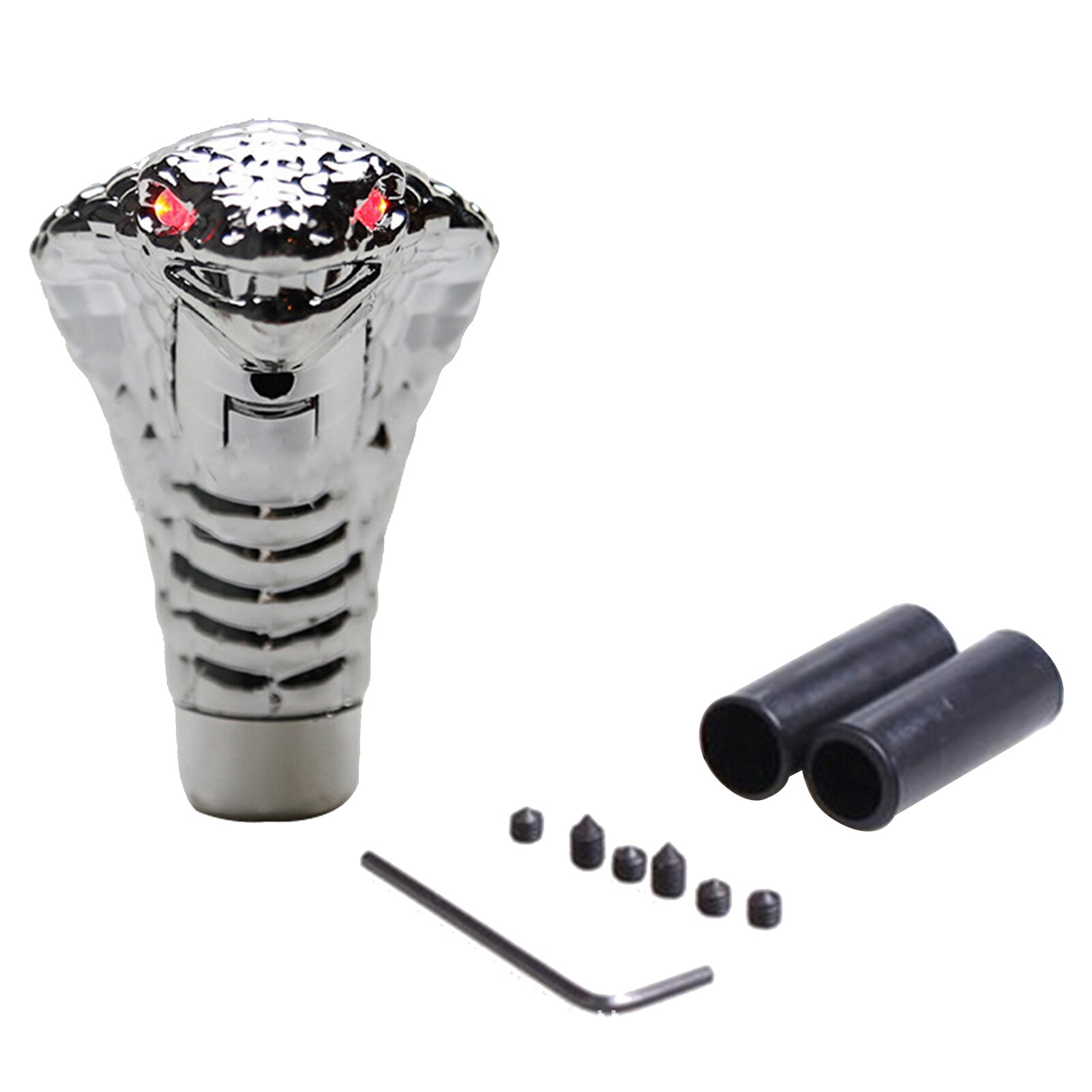Cobra Snake Universal Car Manual Gear Shift Knob Stick with LED Lamp Cobra Snake Universal Adjustable 1.5cm Diameter