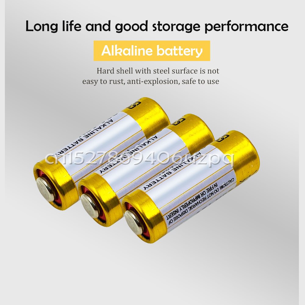 100pcs/Lot Alkaline Battery 12V 23A 23GA 21/23 A23 A23S E23A EL12 MN21 MS21 V23GA MN21 L1028 RV08 GP23A K23A For Doorbell remote