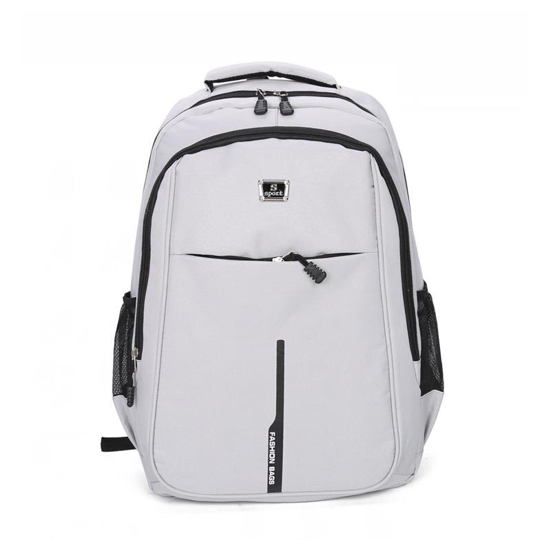 Rugzak Vrouwen Rugzak Schooltas Tienermeisjes Reizen Laptop Notebook Rugzak Vrouwelijke Schouder Mochila Knapzak: White