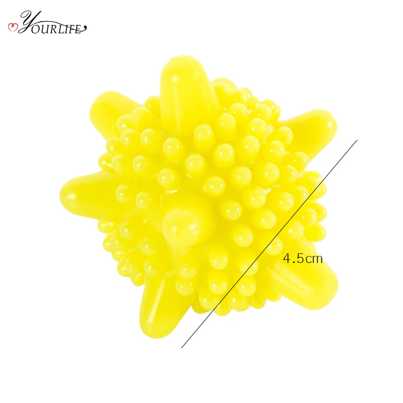 Oyourlife bola de lavar roupa mágica, eco-amigável, anti-enrolamento, bolas de lavanderia, reutilizável, forte descontaminação, produtos de lavanderia