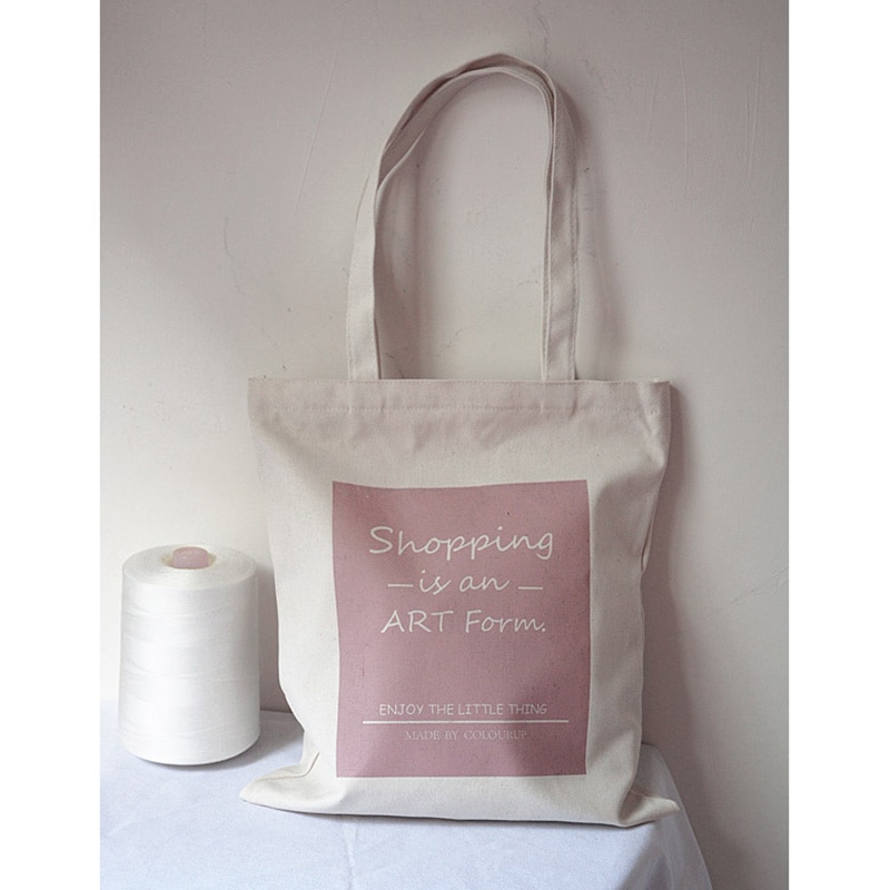 Women's Canvas Bag Large Capacity Woman Fabric Cloth Tote Shopping Bag Ladies Shopper Shouder Bags Handbags Casual Beach Bag