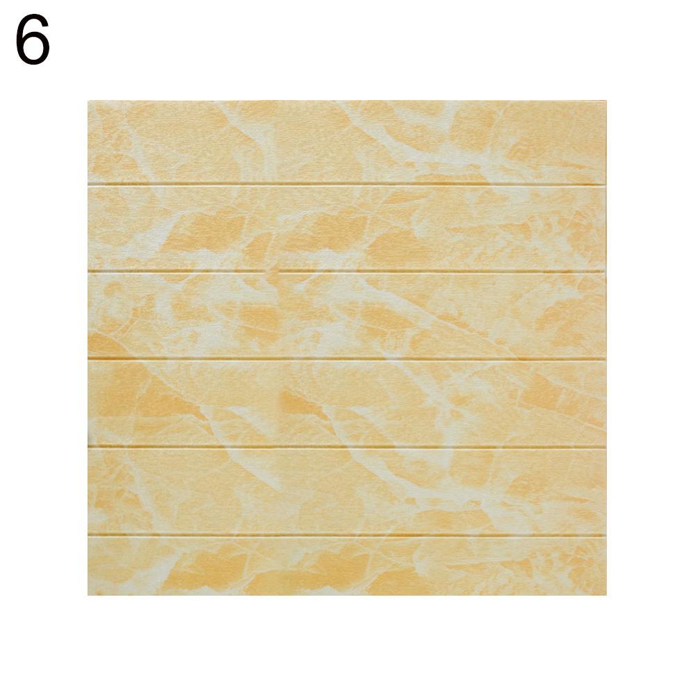 70x70cm 3D Wall Sticker Room Wood Grain Waterproof Self Adhesive Stickers For Home Living Room Kitchen TV Background Decoration: 6