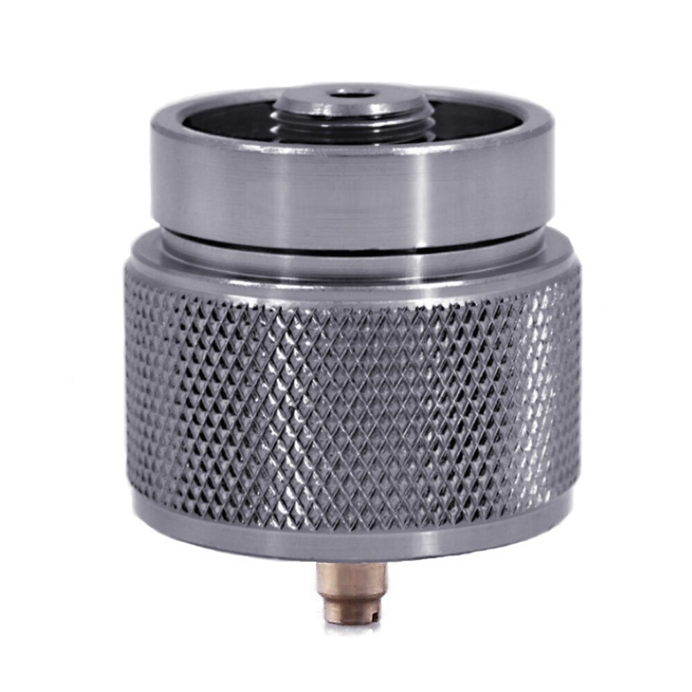 Camping Stove Adapter 1LB Propane Small Tank Input EN417 Lindal Valve Output Camping Stove Adapter for Picnic Travel: 1