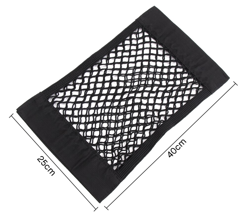 Auto Stamm gepäck Netz Für Volkswagen VW Polo Passat CC Golf Touran Bora Tiguan Für Peugeot 307 308 407 508 3008 zubehör: 40 x 25cm 1pc